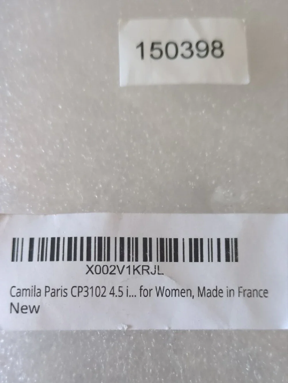 Camila Paris Black Tortoiseshell 4.5